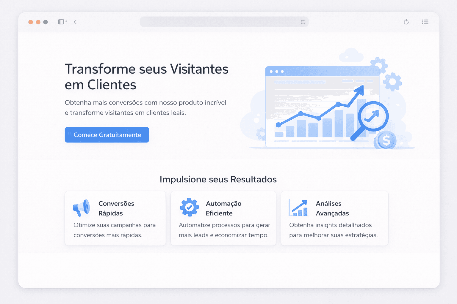 Landing Page de Alta Conversão